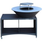 Azura home design - barbecue fiesta island gris 75 cm
