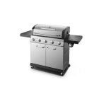 Roster - barbecue gaz 6 brleurs dont 1 latral, avec thermomtre