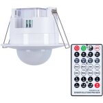 Capteur de mouvement pir encastr avec tlcommande - 360 -