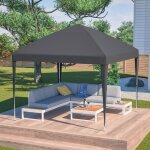 Barnum tente pliante pop - up 3x3m avec sac - hauteur r�glable, 4 sacs de sable + sac de transport inclus ...
