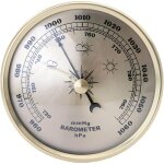 Barom�tre horloge, barom�tre multifonction � cadran avec thermom�tre, hygrom�tre, barom�tre m�t�o pour ...