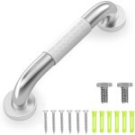 Barre d'appui, 30cm barre d'appui wc, barre de maintien douche, poign�e antid�rapante s�re et stable ...