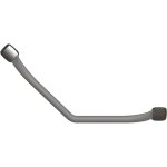 Barre d'appui coud�e 135� pellet mana gris