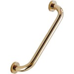 Barres d'appui dor�es pour douche, baignoire, douche, main courante de toilette, 12 pouces, en laiton ...