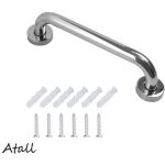 Barre d'appui en inox murale robuste poigne de baignoire salle bain wc scurit grab bar pour handicaps ...