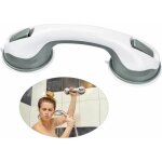Barre d'appui ventouse 30x9. 5x8cm barre de douche antidérapant sécurité baignoire gris portable douche ... Barre d'appui ventouse 30x9. 5x8cm barre de douche antidérapant sécurité baignoire gris portable douche ...