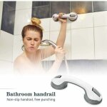 Barre d'appui ventouse barre de douche antidérapant sécurité baignoire gris portable douche ventouse ... Barre d'appui ventouse barre de douche antidérapant sécurité baignoire gris portable douche ventouse ...