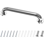 Barre d'appui wc, acier inox maintien poignée douche, 40cm barre d'appui salle de bain coudée, barres ... Barre d'appui wc, acier inox maintien poignée douche, 40cm barre d'appui salle de bain coudée, barres ...