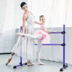Barre de ballet reglable - portable antiderapante 1245 x 71 x 120 cm