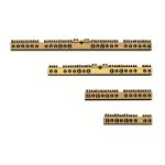 Barre pour bornier de terre et neutre abb pour disjoncteur moteur ( prix pour bo�te de 1 )