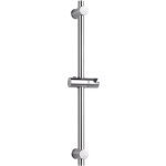 Barre de douche en acier inoxydable 304, avec fixation r�glable en hauteur et en angle, acier inoxydable ...
