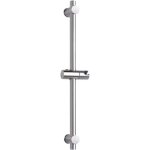 Barre de douche en acier inoxydable 304, avec fixation r�glable en hauteur et en angle, acier inoxydable ...