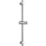 Barre de douche en acier inoxydable 304, avec fixation r�glable en hauteur et en angle, acier inoxydable ...