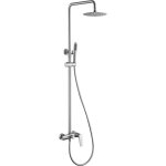 Mice collection - barre de douche extensible  levier unique en acier inoxydable. colonne de douche - ...