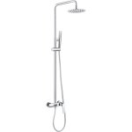 Mice collection - barre de douche monocommande extensible - colonne de douche - robinetterie de salle ...