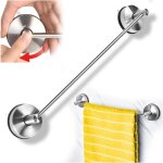 Barre porte serviette ventouse 42. 8cm porte serviette salle de bain ventouse inox porte anneau torchon ... Barre porte serviette ventouse 42. 8cm porte serviette salle de bain ventouse inox porte anneau torchon ...