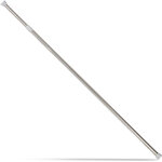 Relaxdays - barre tlescopique tringle  rideaux douche tige encadrement porte etc. sans perage inox, ...