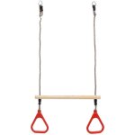 Barre de trapze avec anneau vidaxl