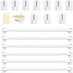 Barres de vitrage extensible tringle rideau sans percage rglable tringle a rideau pour fenetre pvc pour ...