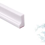 Barrire d'eau en silicone pour seuil de douche de 2 m / 78 pouces, barrire d'eau pour sol de pice ...