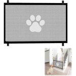 Barrière escalier chien, portable barrière de sécurité pour enfant et animaux, barriere chien sans percage ... Barrière escalier chien, portable barrière de sécurité pour enfant et animaux, barriere chien sans percage ...