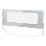 Barri�re de lit 150cm, barri�re de s�curit� r�glable en hauteur et pliable pour lits d'enfants et lits ...