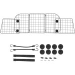 Mophorn - barrire de scurit pour chien - sparateur de coffre rglable de 97, 5  156 cm. universelle, ...