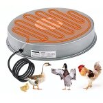 Base chauffante pour abreuvoir de volaille, chauffe - eau pour poules en hiver, chauffe - eau pour fontaine ...