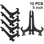 12 pièces chevalets en plastique porte - assiettes, porte - assiettes, assiettes pliantes, présentoirs ... 12 pièces chevalets en plastique porte - assiettes, porte - assiettes, assiettes pliantes, présentoirs ...