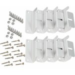 Lauwexe - lot de 2 panneau solaire montage support en forme de z pour montage de panneau solaire, pour ...