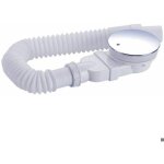 Basetbl - bonde de douche 90 mm, extra plat, trou de vidange pour bac de douche, siphon avec syst�me ...