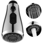 Basetbl - douchette evier pull, out douches robinet mitigeur cuisine, pro tte de douche 2 types de jet ...