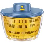 Essoreuse  salade lectrique rechargeable passoire automatique de grande contenu  schage pour salade, ...