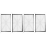 Basetbl - filtres de nettoyage de piscine robot lavables rcx70101, 4 pices, pour tigershark, sharkvac, ...