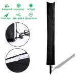Housse de protection pour sche - linge rotatif 210d 168x28cm schoir parapluie housse de protection ...