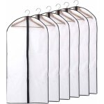 Basetbl - housses de vtements, housses de protection zip transparente pour chemise costumes / manteaux, ...