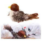 Basetbl - jouet pour chat pets, pets chirping bird, jouet pour chat oiseau gazouillant ailes battantes, ...