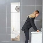 Basetbl - miroir mural autocollant verre rectangle décoratif auto - adhésif miroir décor à la maison ... Basetbl - miroir mural autocollant verre rectangle décoratif auto - adhésif miroir décor à la maison ...