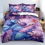 Parure de lit enfant housse de couette convient parure de lit aux garons et filles (140x200cm / 65x65cm) ...