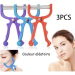 Basetbl - pilateur de visage, pilateur facial beaut manuel, pilateur  filetage  ressort, pour lvres ...