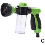 Basetbl - pistolet de lavage � l'eau automatique - nettoyage de voiture - 3 jets - lance de mousse