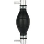 Pompe  main essence en caoutchouc - poire d'amorage carburant pour voitures, motos et bateaux 10mm(noir) ...