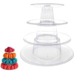 Présentoir à macarons à 6 niveaux pour fête d'anniversaire de mariage, présentoir à gâteaux en plastique ... Présentoir à macarons à 6 niveaux pour fête d'anniversaire de mariage, présentoir à gâteaux en plastique ...