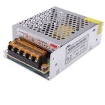 Basetbl - transformateur d'alimentation 220 - 12v pour camra led et lumires 5a mtal