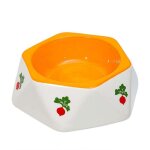 Bassin de nourriture pour lapin fournitures pour animaux de compagnie bol en c�ramique mignon dessin ...