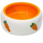 Bassin de nourriture pour lapin fournitures pour animaux de compagnie bol en c�ramique mignon dessin ...