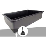 Bassin pr�form� victoria quadro rectangulaire 0, 83 m 475 l + pompe filtration - ubbink