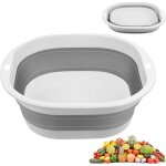 Bassine pliable, 3. 5 lbassine retractable nettoyage m�nager petite bassine bucket, pliable retractable ...