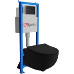 Bâti - support lavita lav 101 à 40 cm + wc sofi slim brava black sans bord + plaque de commande lav 200. ... Bâti - support lavita lav 101 à 40 cm + wc sofi slim brava black sans bord + plaque de commande lav 200. ...