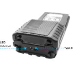 Batterie pour baofeng uv - 5r 3800mah avec usb c